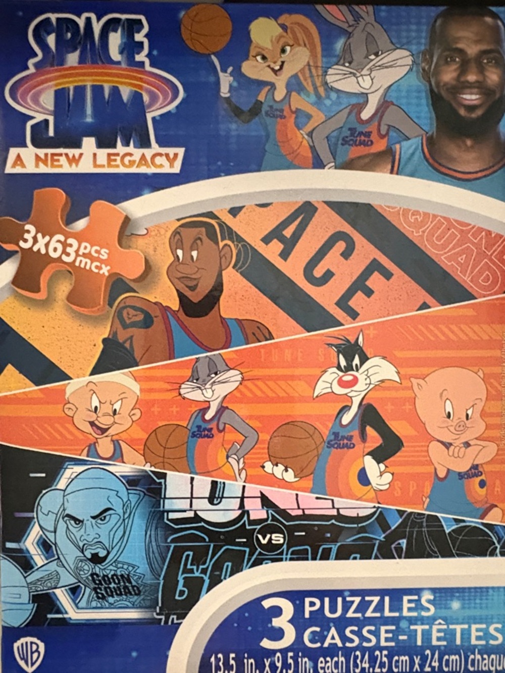 3-Pack Puzzles - Blue/Orange Design - Picture 6 of 6
